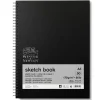 Winsor & Newton Sketch spiralbundet skitsebog A3 (297×420 mm), 50 ark, 170 g/m²