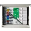 Winsor & Newton Winton Oil Kit 10×12 ml oliefarve, A4-blok, 2 pensler + palet