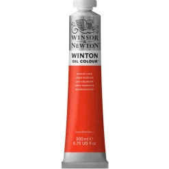 Winsor & Newton Winton oliefarve 200 ml Scarlet Lake 603