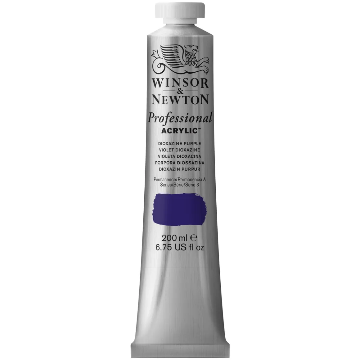 W&N Akr 200ml Dioxazine Purple