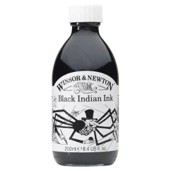 W&N Draw. Ink Black Ind 250 ml