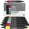 W&N Promarker 6 Mid tones