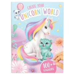 Ylvi Unicorn stickersbog med 20 sider og masser af seje klistermærker! 18×24,5 cm
